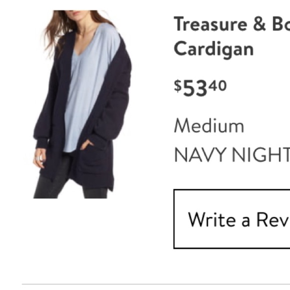 Treasure and Bond Cardigan.